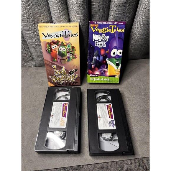 VeggieTales Series VCR VHS Tapes Lot Larry Boy Bob Madame Blueberry Silly Songs - Picture 9 of 10